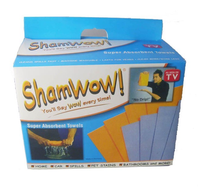 The Original Shamwow Super Absorbent Multi-Purpose Cleaning Shammy... 